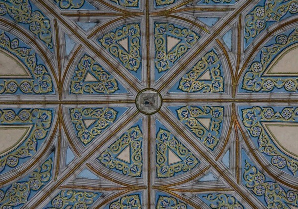 Crossing, ribbed vault - San Pablo, nave, sacristy & cloister