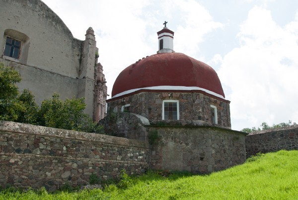 Santa María Magdalena, Capilla de Oración, dome - Tepetlaoxtox, México