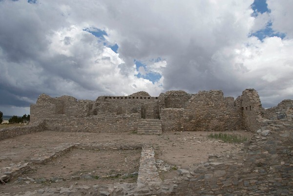 San Buenaventura, walls - Gran Quivira, New Mexico
