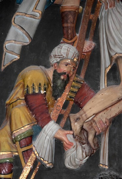 Deposition, detail - Capilla Sagraria