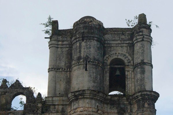 Santo Domingo, bell-tower top - Tecpatán (ruins), Chiapas