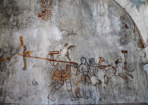 Nave mural, Via Crucis - Capilla La Pinta