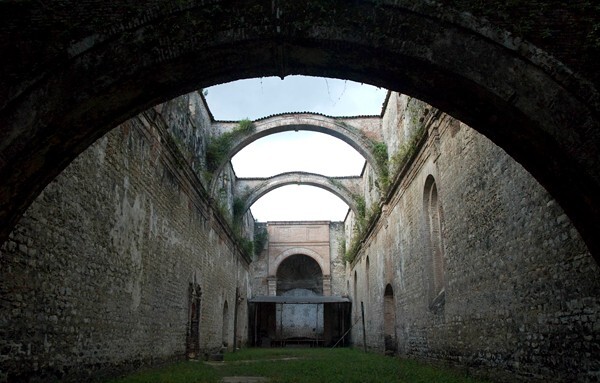 TSanto Domingo, nave & chancel - Tecpatán (ruins), Chiapas