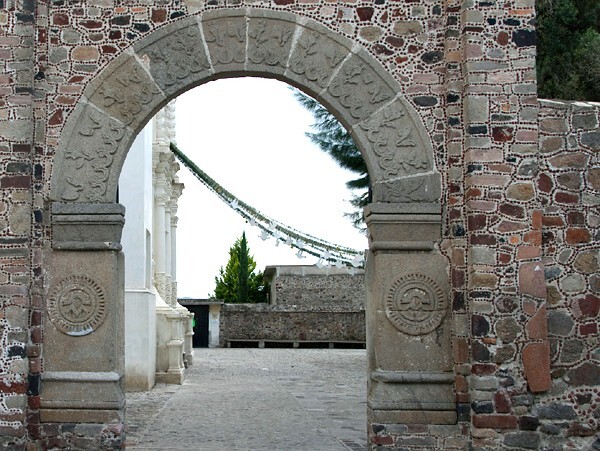 San Miguel Arcángel, North atrial gate - Coatlinchán, México