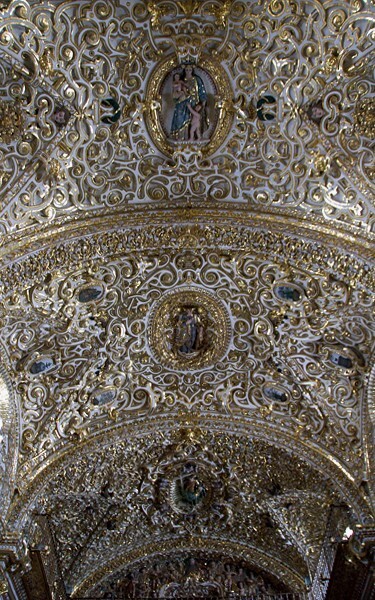 Nave vault - Capilla del Rosario