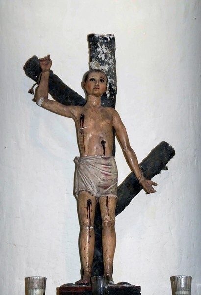 Hacienda Santa Cruz, chapel sanctuary, St. Sebastian - Santa Cruz del Valle, Jalisco