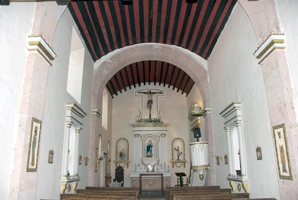 Hacienda Santa Cruz, chapel nave - Santa Cruz del Valle, Jalisco