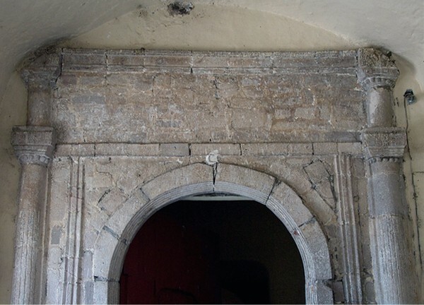 San Miguel Arcángel, portería, cloister portal - Tlaltizapán, Morelos