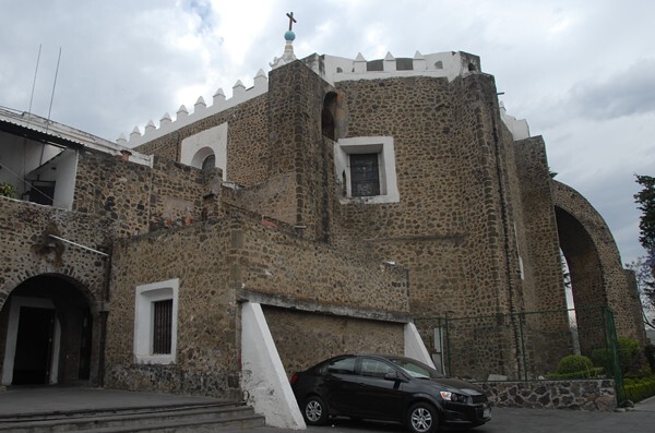 La Asunción, apse & convento - Milpa Alta
