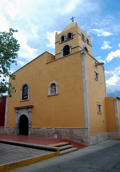 San Isidro Labrador, façade & bell-tower - Valle de Matamoros