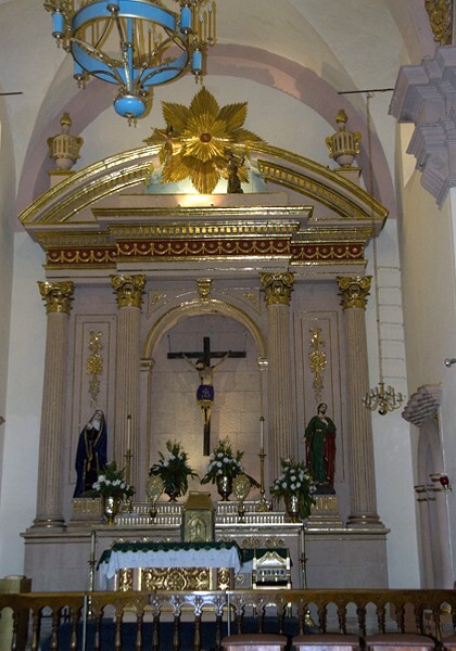 La Tercera Orden, high altar - San Luis Potosí, San Luis Potosí