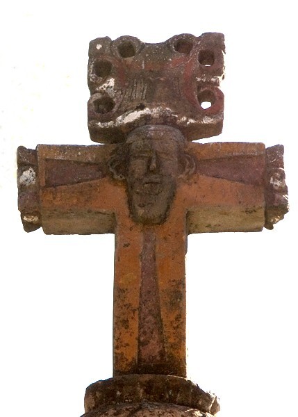 cemetery gate cross - Amatlán, Morelos