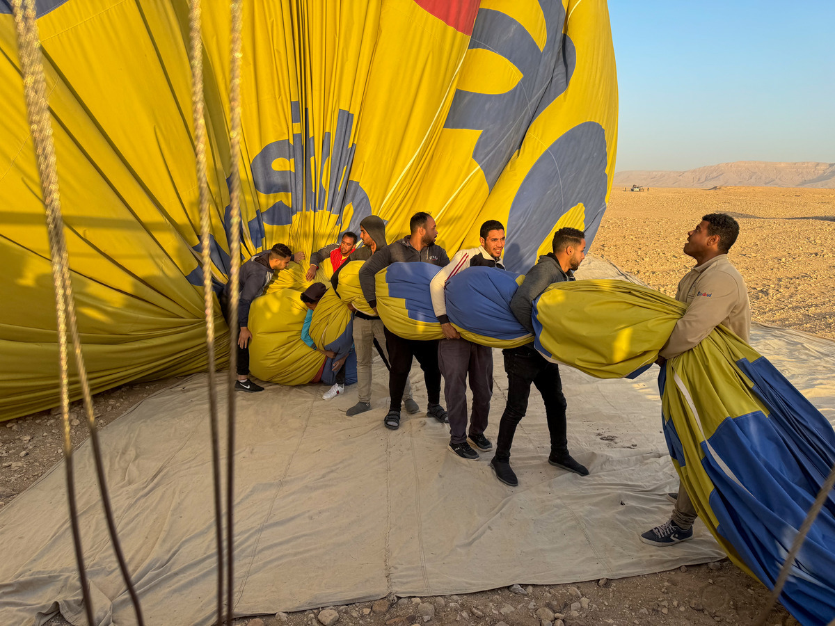 Hot Air Balloon Luxor-91 - Egypt from the Air