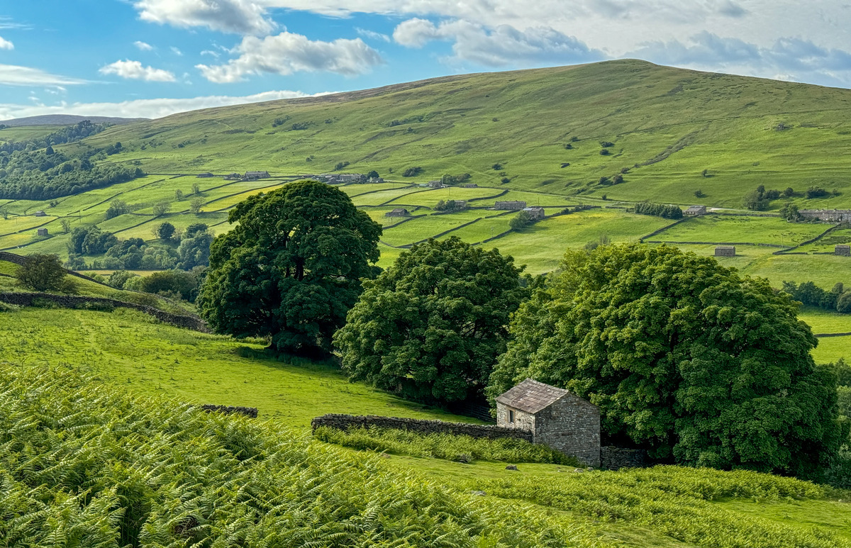 Yorkshire1 - Yorkshire Meadows, Barns and Waterfalls