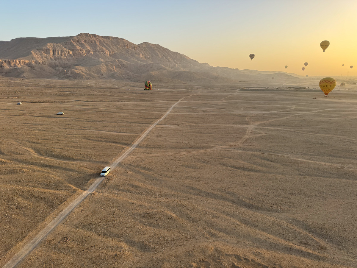 Hot Air Balloon Luxor-83 - Egypt from the Air