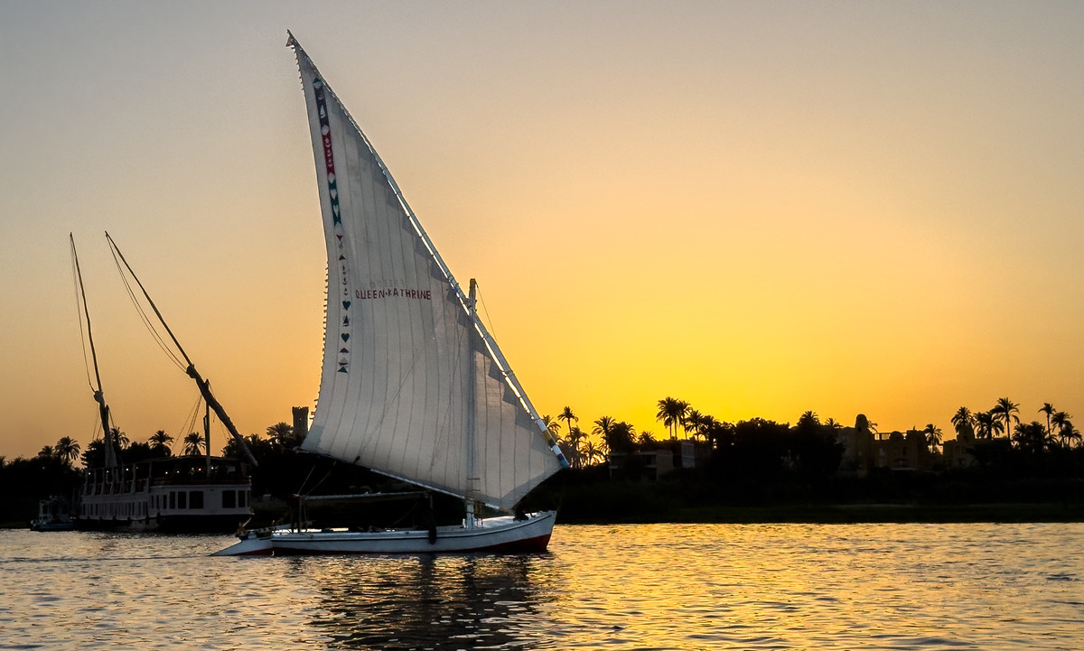 Felucca-29 - Egypt: Street and River