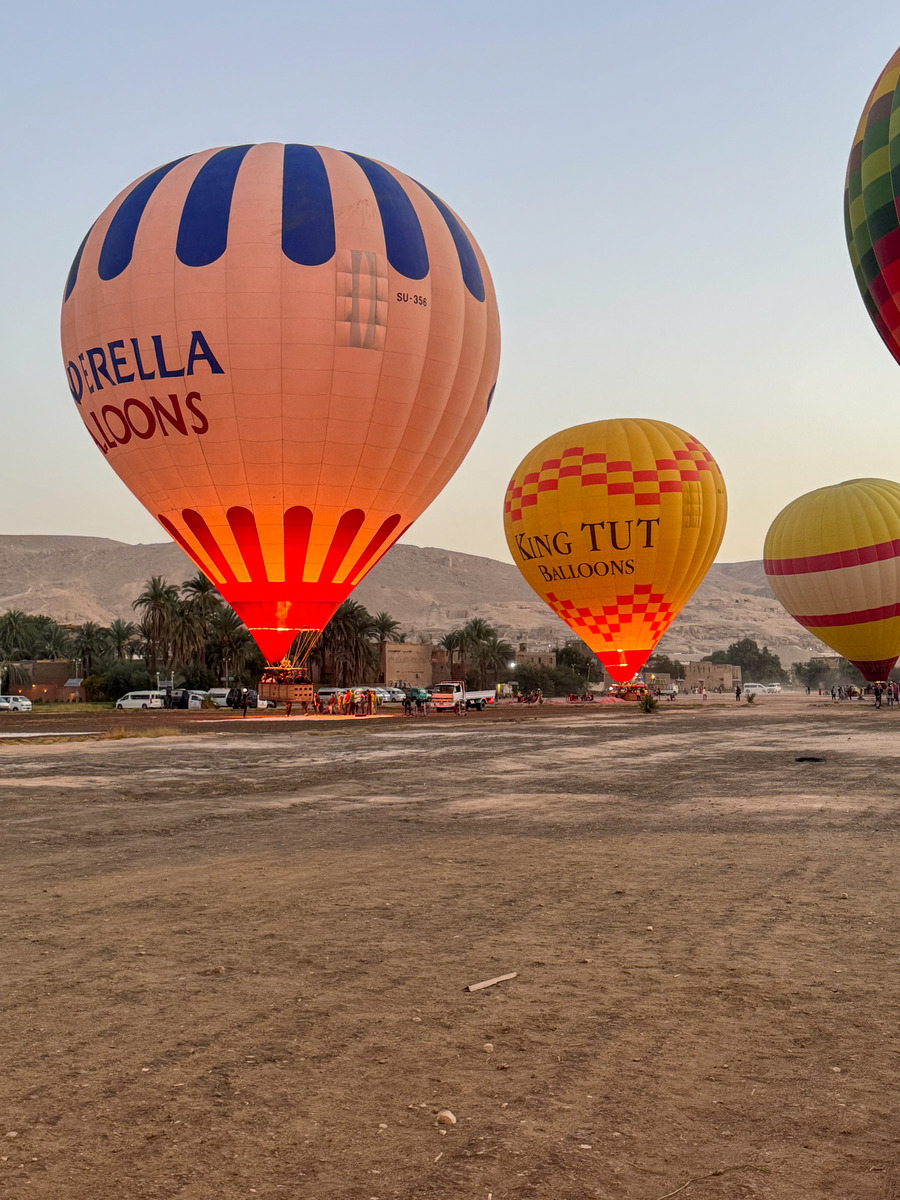 Hot Air Balloon Luxor-9 - Egypt from the Air