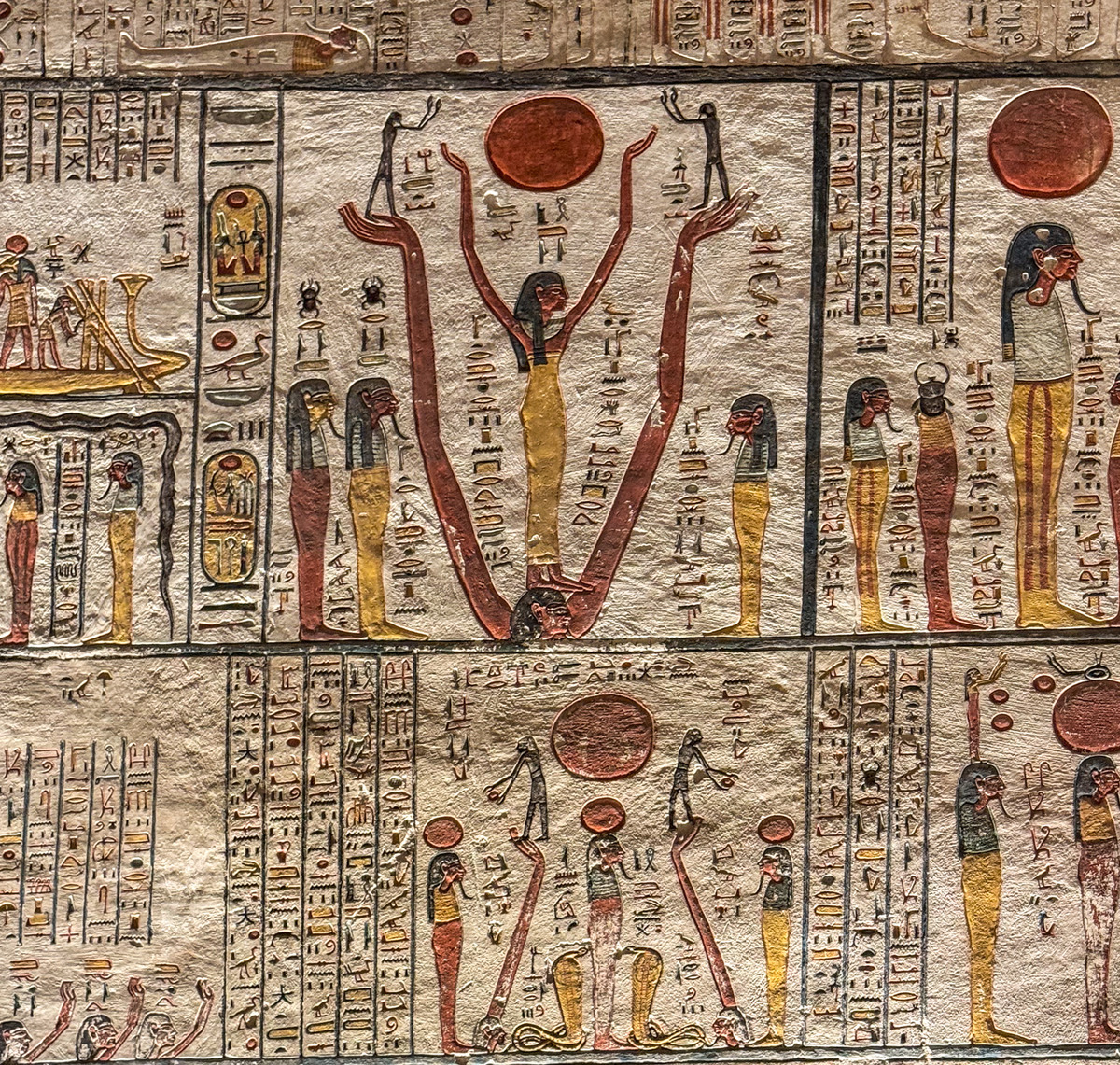 Valley of the Kings KV 9 Ramesses V VI-24 - Egypt: Archaeological Wonders