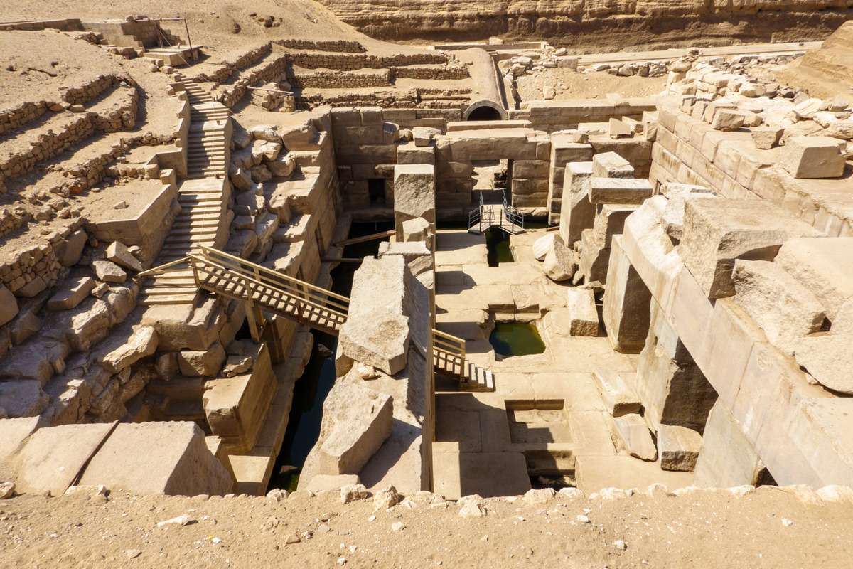 Abydos Osireion-3 - Egypt: Archaeological Wonders