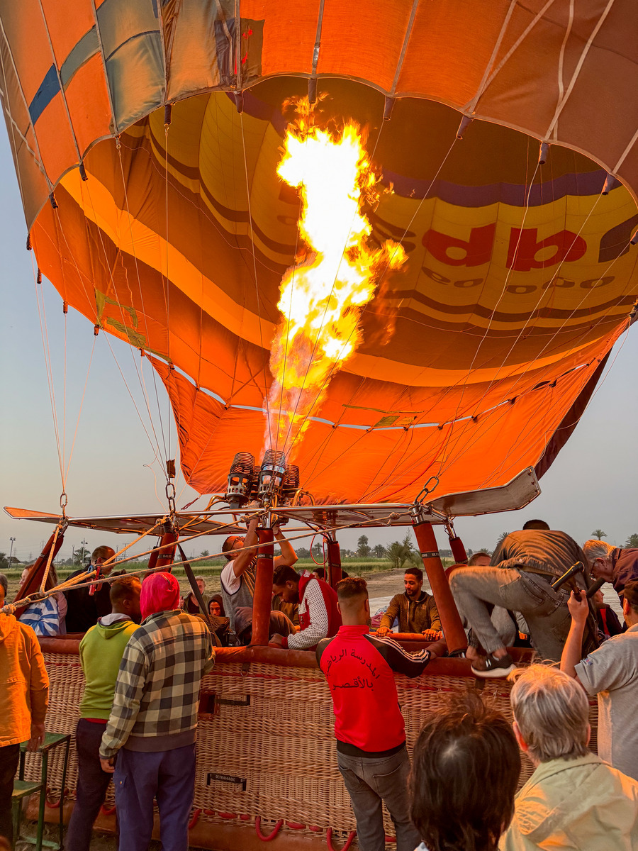 Hot Air Balloon Luxor-7 - Egypt from the Air