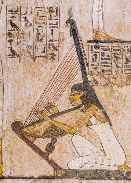 Harpist Tomb of Rekhmire - Ancient Egypt