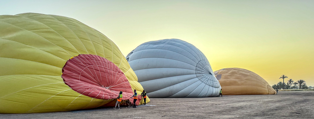Hot Air Balloon Luxor-3 - Egypt from the Air