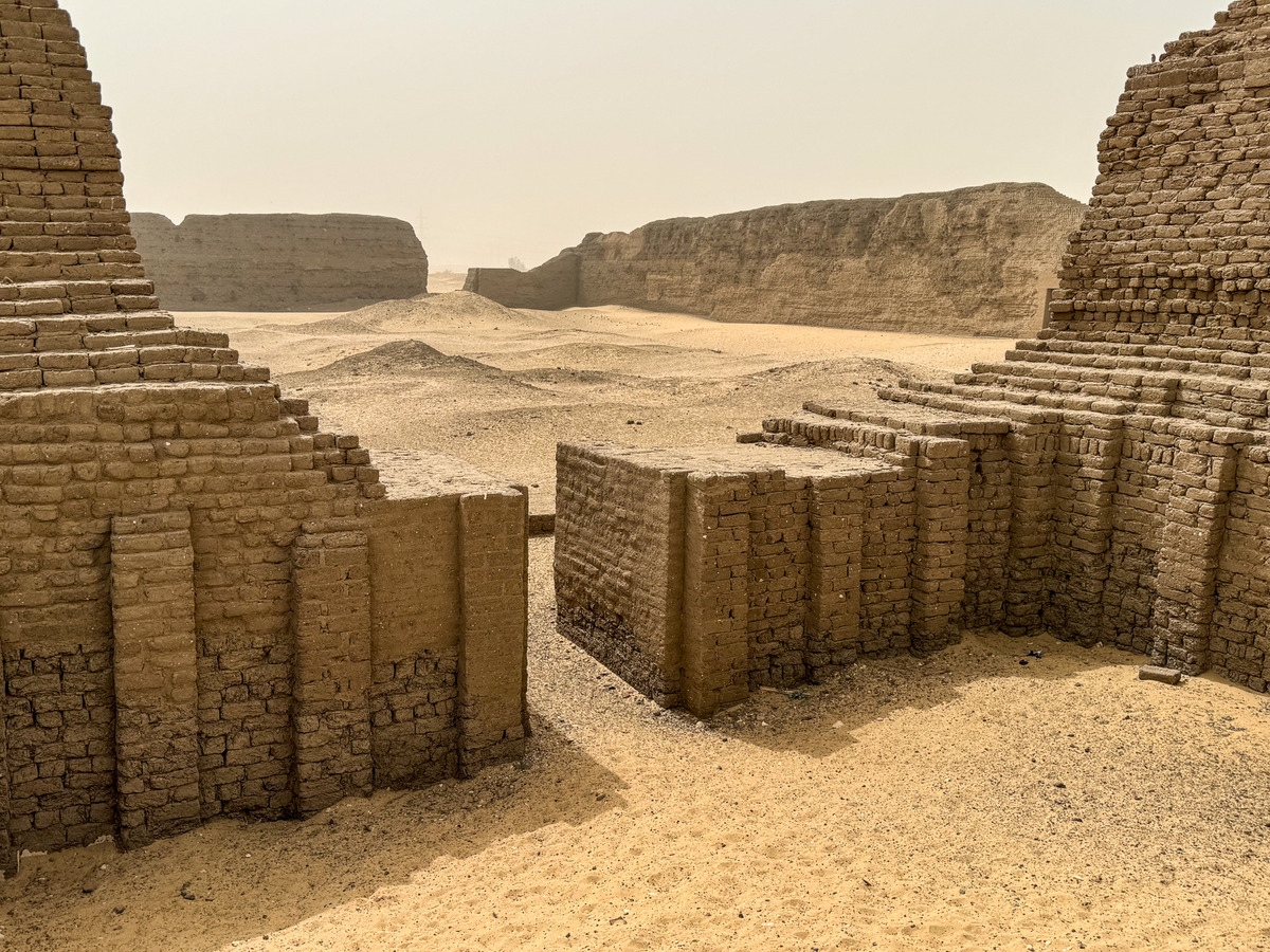 Abydos Kom el Sultan Shunet el Zebib-36 - Egypt: Archaeological Wonders