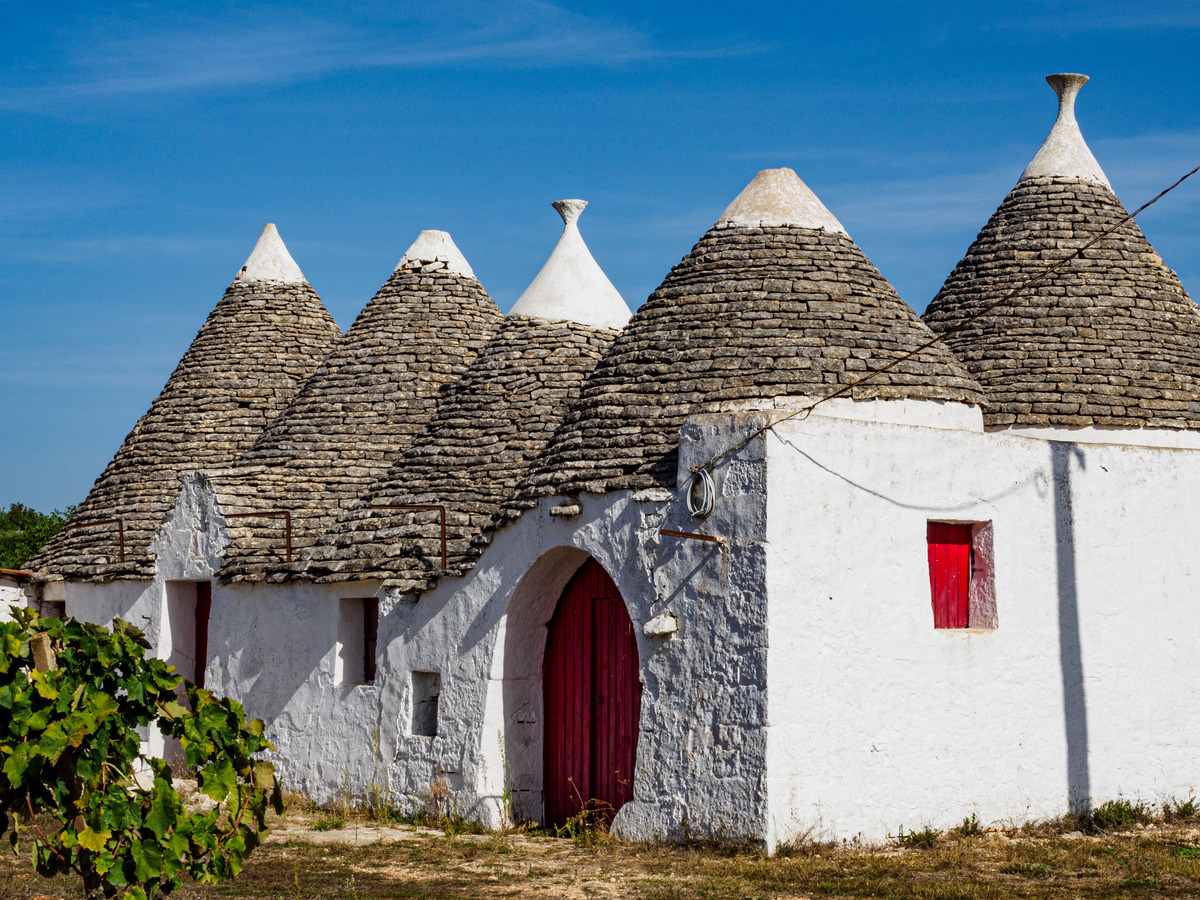 Puglia-670 - Puglia: Landscape with Trulli