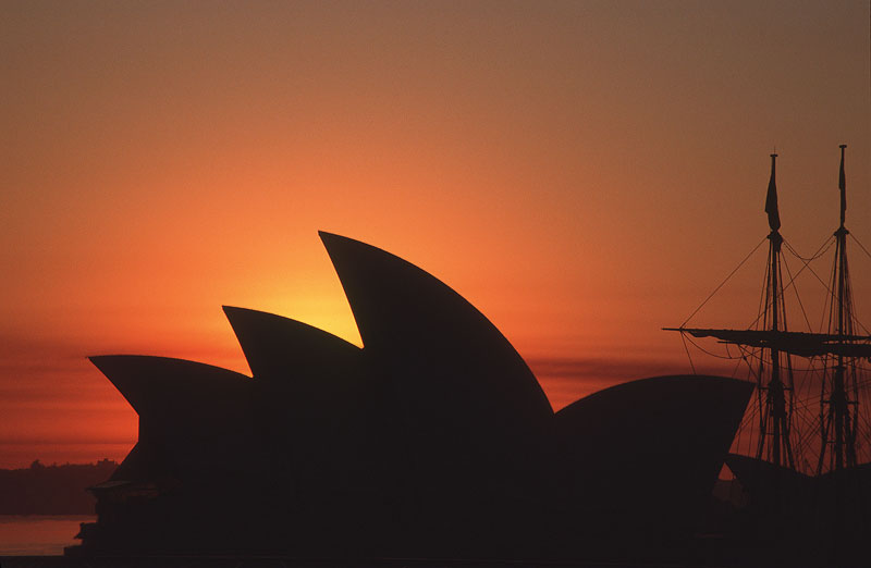 Sunrise after bushfires - Sydney Icons