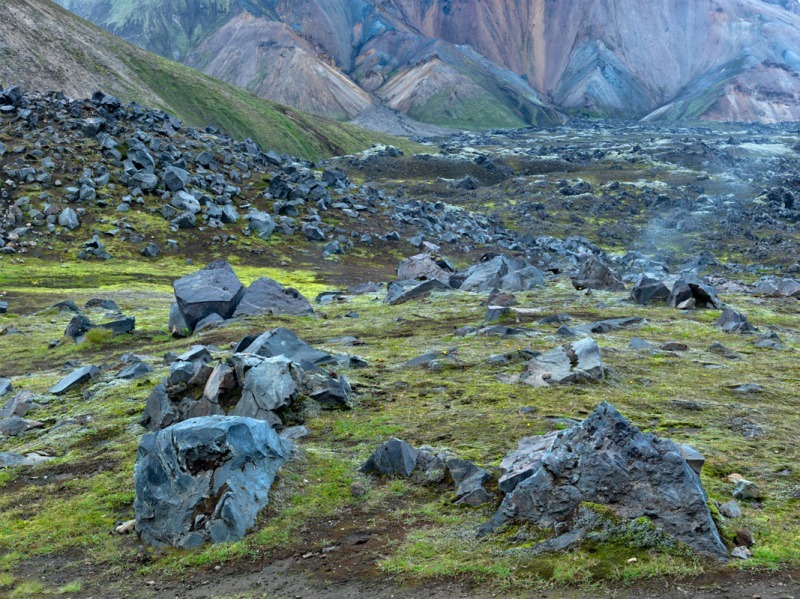 Lava river - Iceland landscapes