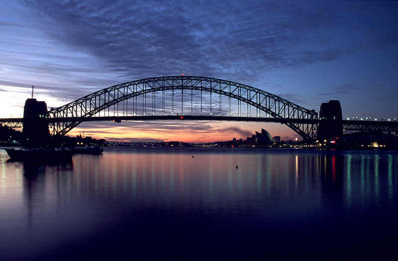 Sunrise from Blues Point - Sydney Icons
