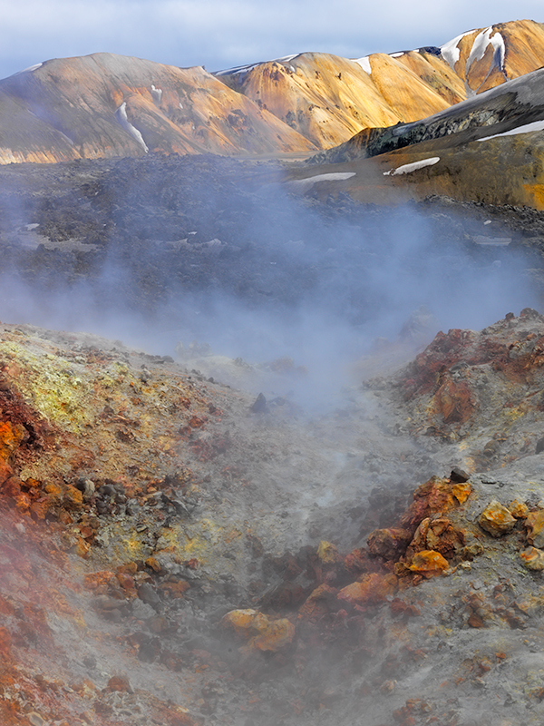 Fumaroles #2 - Iceland landscapes
