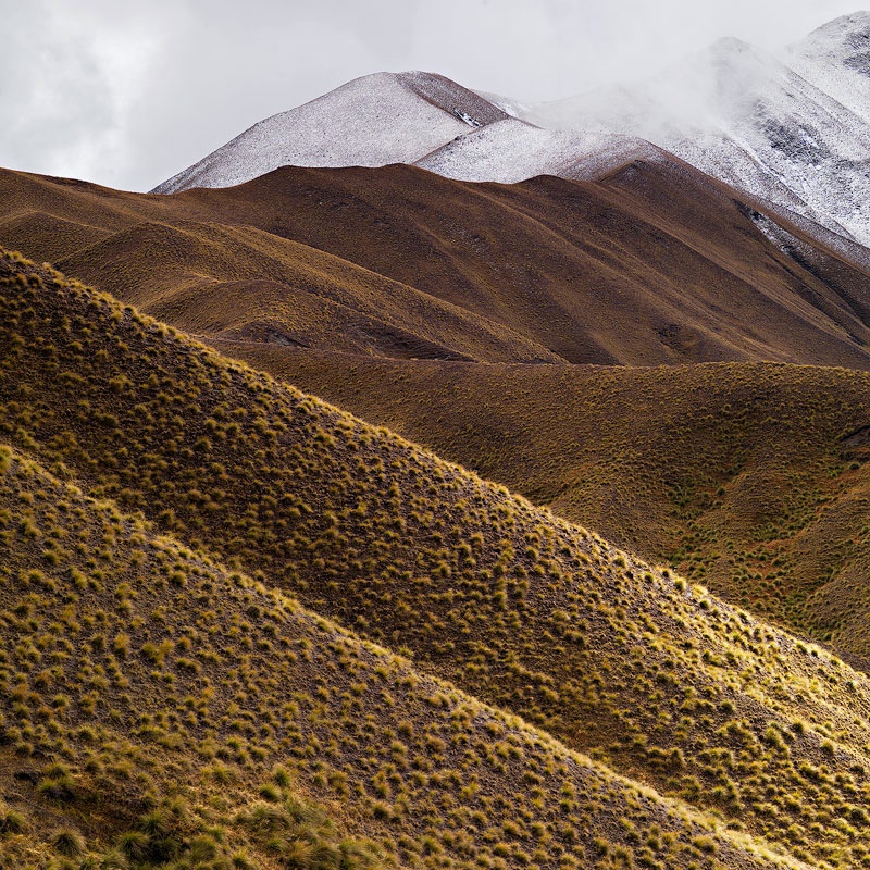 Lindis Pass Lines - New Zealand