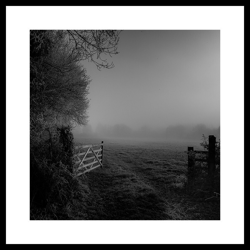 Field Gate Fine art photography by The Silent Photographer