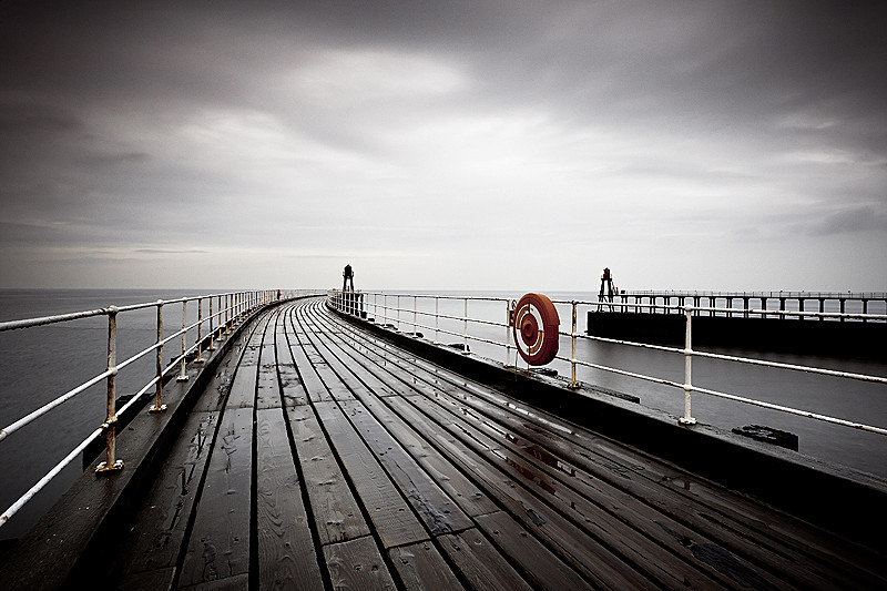 North Yorkshire coast landscape photography from Whitby pier