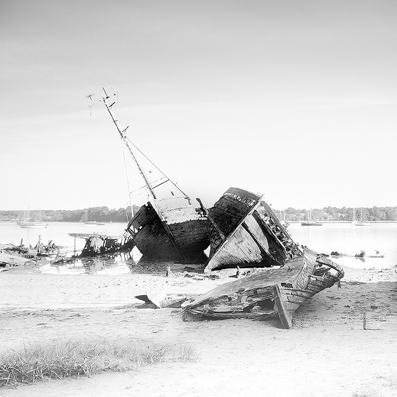 Ship's Graveyard  Fine art photography by The Silent Photographer