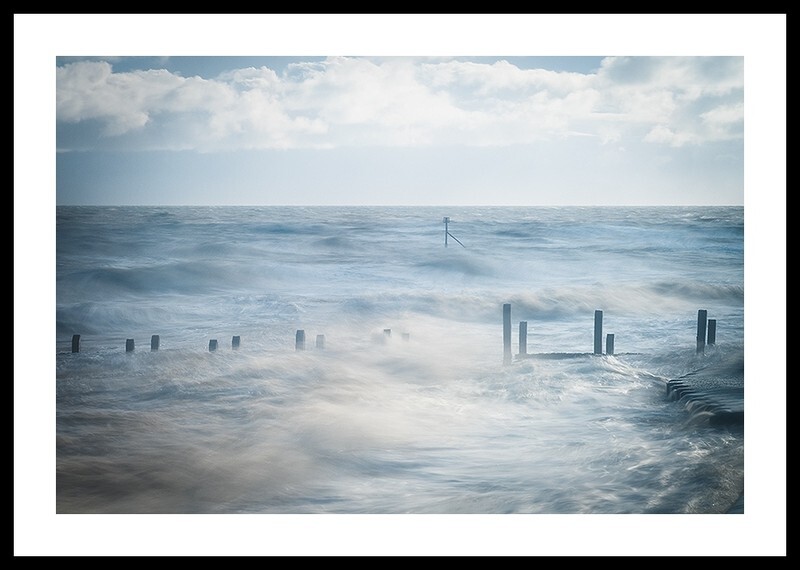  - Overstrand - waves and Groynes