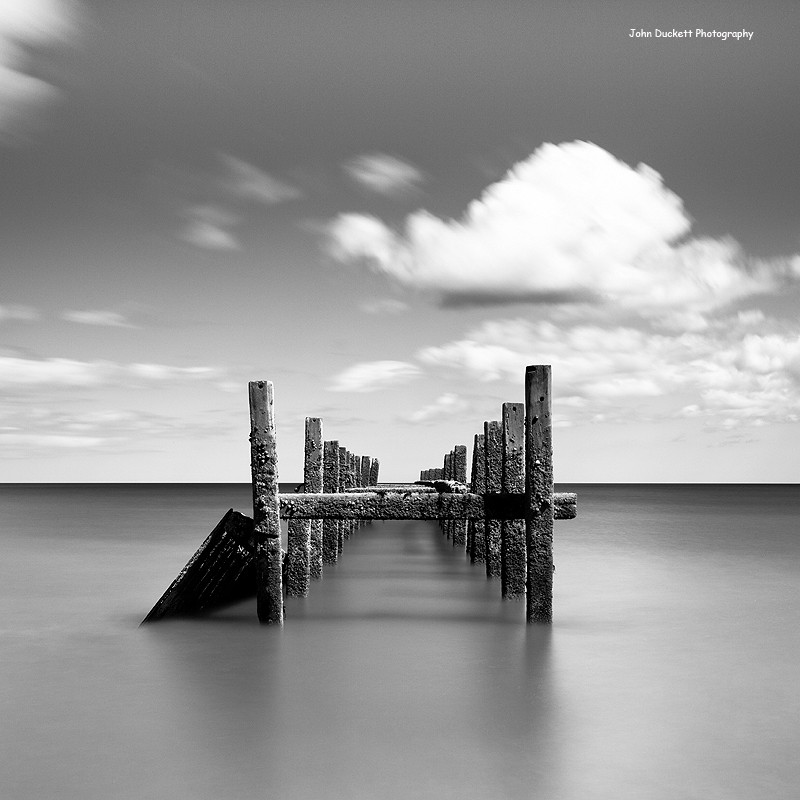 Norfolk Coast landscape photography of Happisburgh Beach