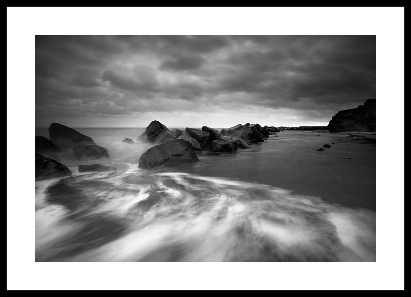 Retreating Wave Fine art photography by The Silent Photographer
