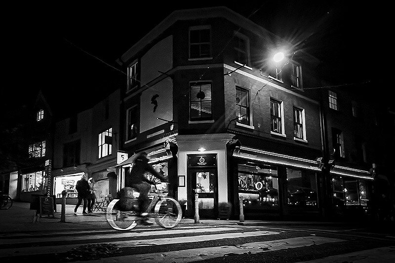  - Cyclist at Night