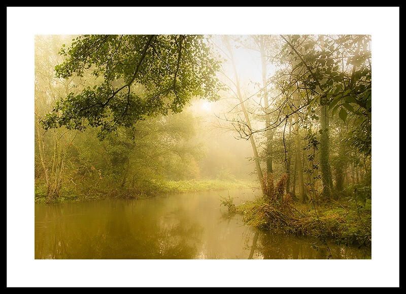 Autumn Waterways #3 Fine art photography by The Silent Photographer