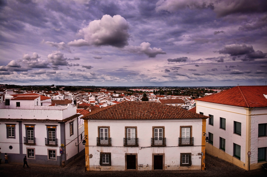 Beautiful image of the Portuguese town of Evora