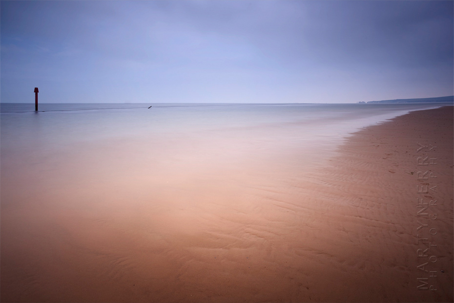 Beautiful landscape colours on Studland Beach