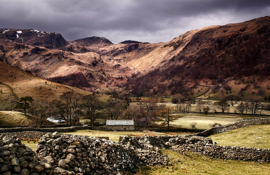 Stunning Lake District landscape near Ullswater