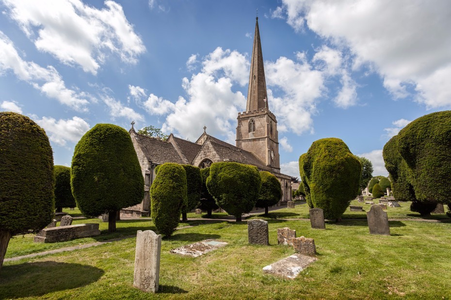 St. Mary's Church and ancient yew trees