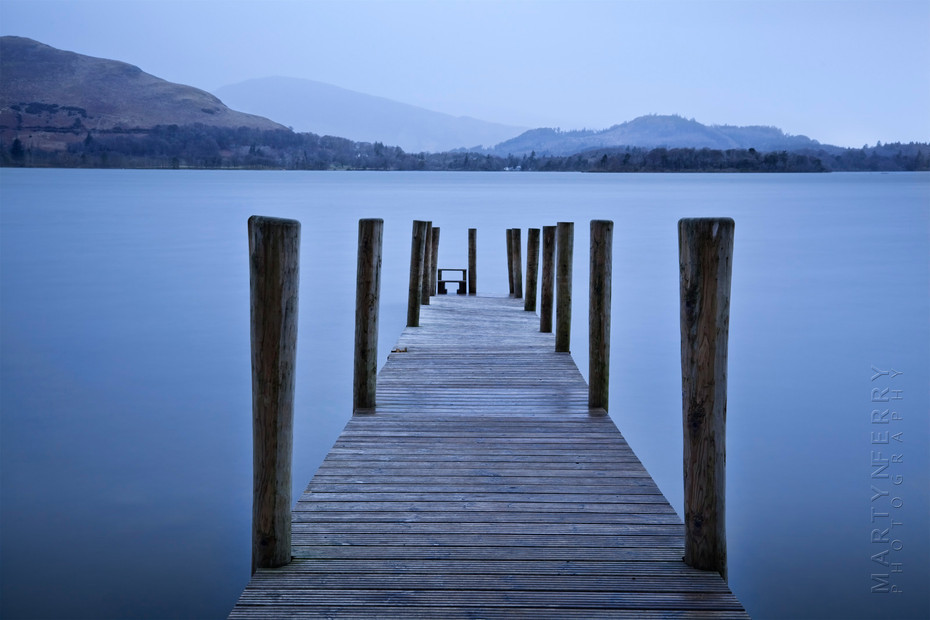 Cool image of Ashness jetty at dawn
