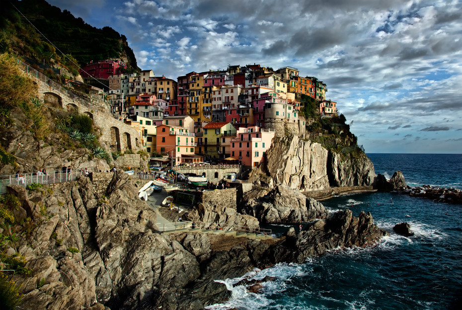 Manarola Afternoon Light - Italy