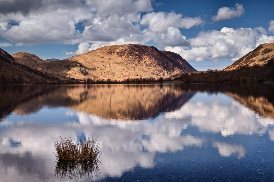Spring sunshine and clouds at Buttermere