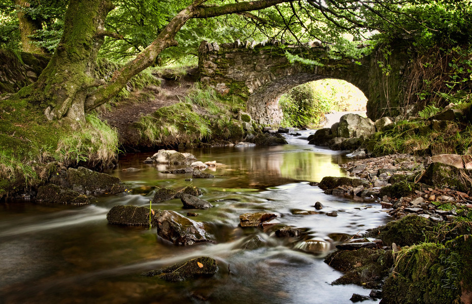 Photo of Robbers Bridge in Exmoor