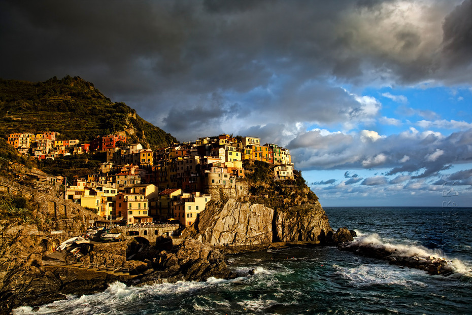 Manarols Sunset Light - Italy